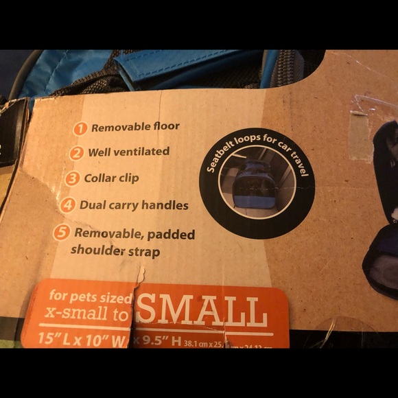 💙💙⬇️⬇️💚💚NIB❤️❤️PET CARRIER💜💜 - Picture 2 of 8